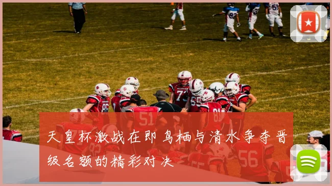 天皇杯激战在即鸟栖与清水争夺晋级名额的精彩对决